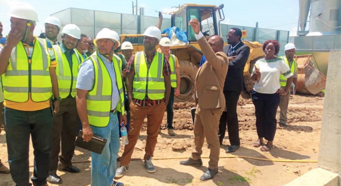 KAMATI YA PAC YAKAGUA UJENZI WA MRADI WA KUONGEZA UWEZO WA KUHIFADHI NAFAKA UNAOJENGWA NA NFRA